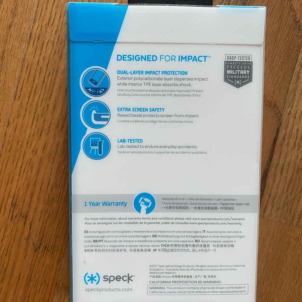 Speck iPhone Candy Shell Case (5.8” iPhone X) - Picture 4 of 4